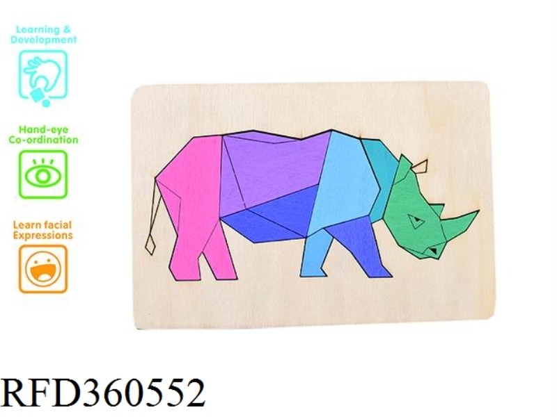 LASER RHINOCEROS PUZZLE