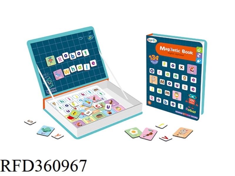 MAGNETIC BOOK-ENGLISH ALPHABET