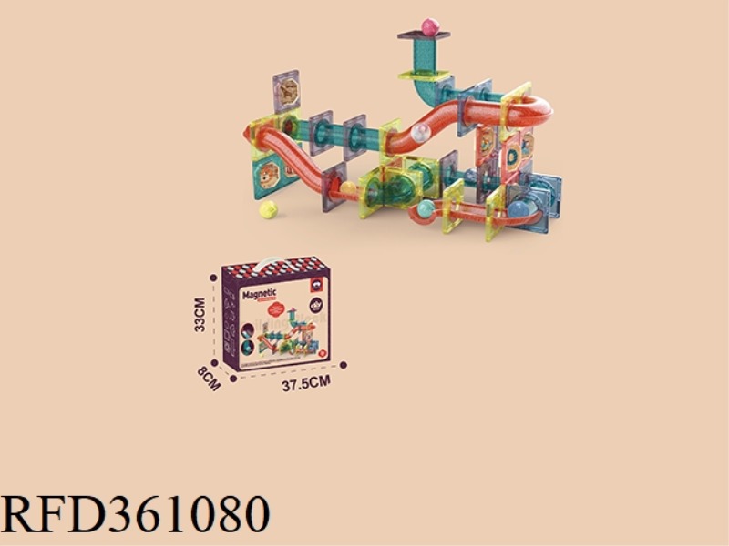 MAGNETIC BUILDING BLOCKS (107PCS)