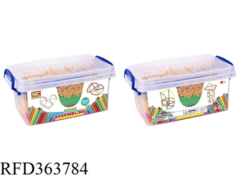 STRAW BUILDING BLOCKS 400PCS
