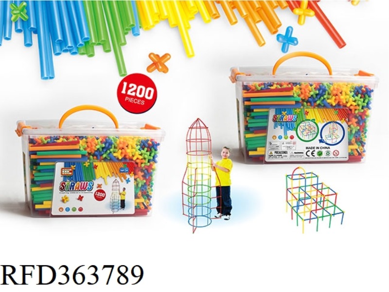 STRAW BLOCKS 1200PCS