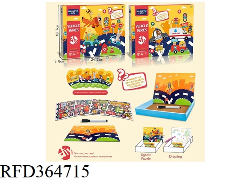 TRAFFIC PUZZLE MAGNETIC JIGSAW