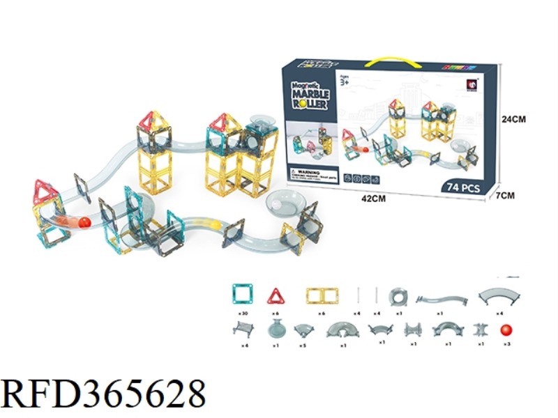 CARSTAL MAGNETIC CONDUIT 74PCS