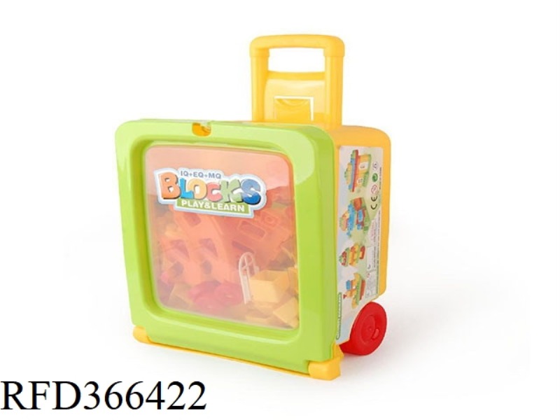 90PCS MANUAL TRAILER BUILDING BLOCKS