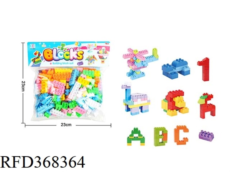 LARGE PARTICLE BUILDING BLOCKS