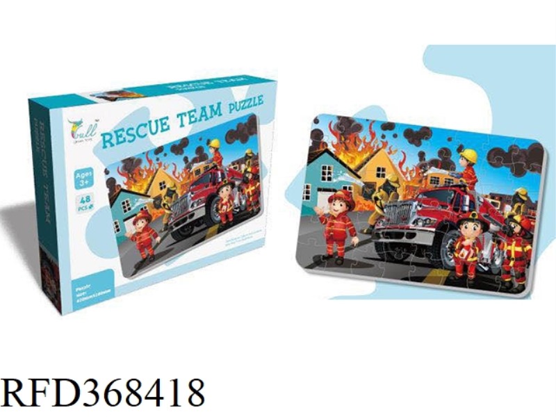 48 PIECE RESCUE TEAM JIGSAW