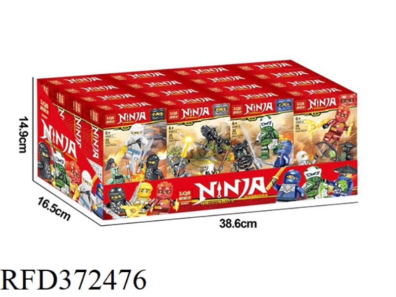 NINJA-GRAND ASSEMBLY 16PCS