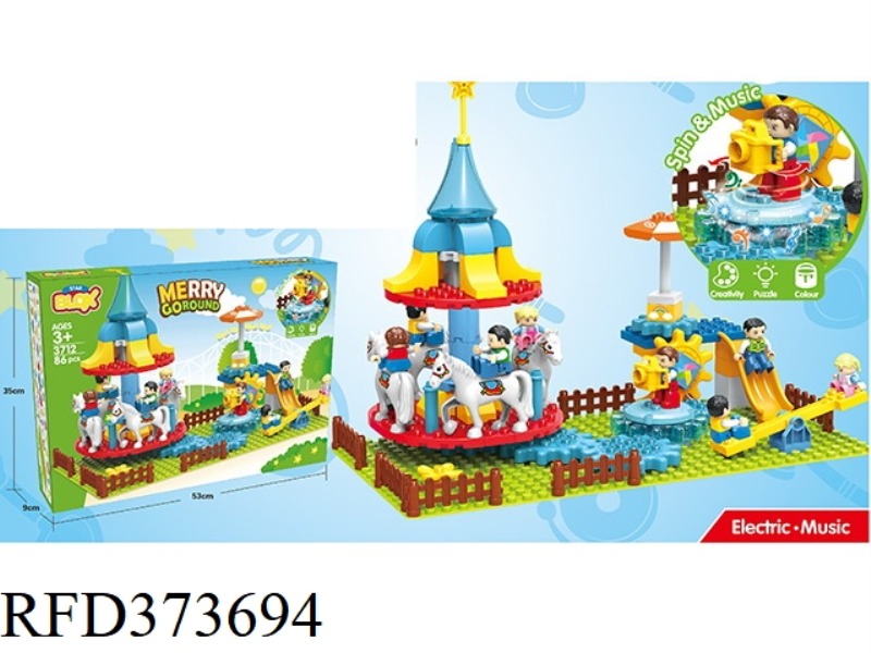 BUILDING BLOCKS 86PCS
