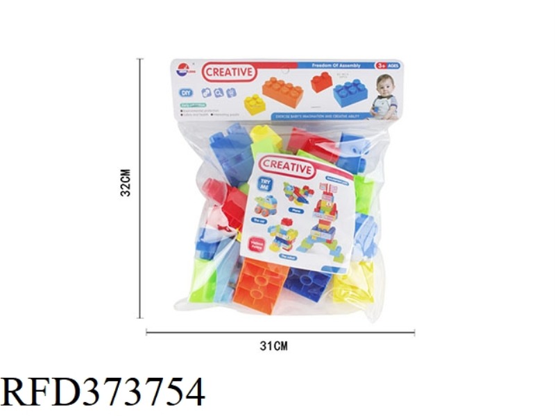 PUZZLE BUILDING BLOCKS (30PCS)