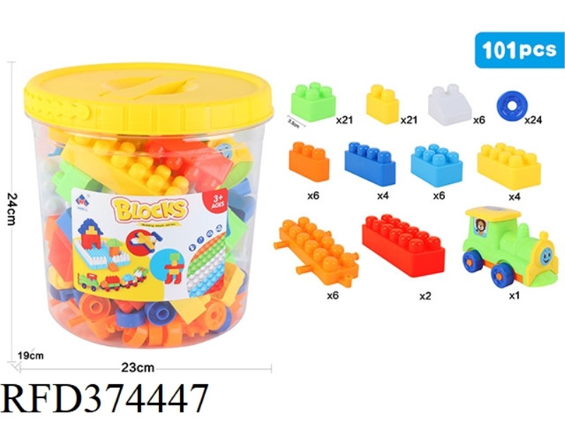 PUZZLE BLOCKS 101PCS
