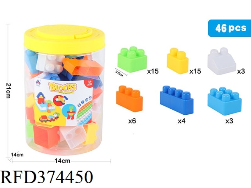 PUZZLE BLOCKS 46PCS