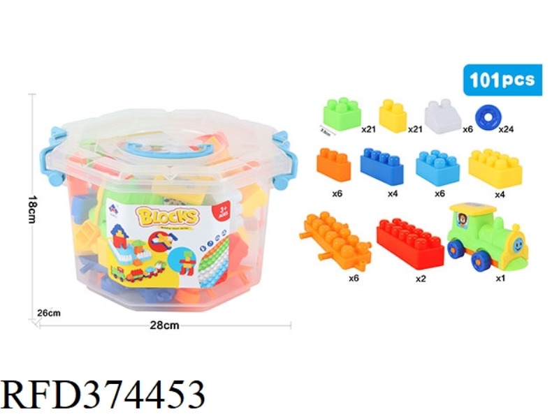 PUZZLE BLOCKS 101PCS