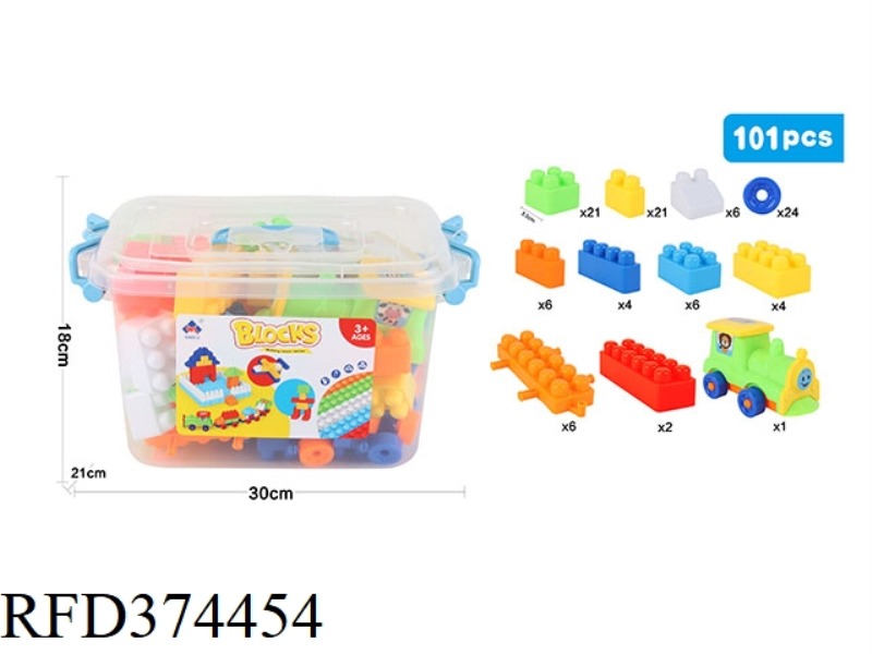 PUZZLE BLOCKS 101PCS