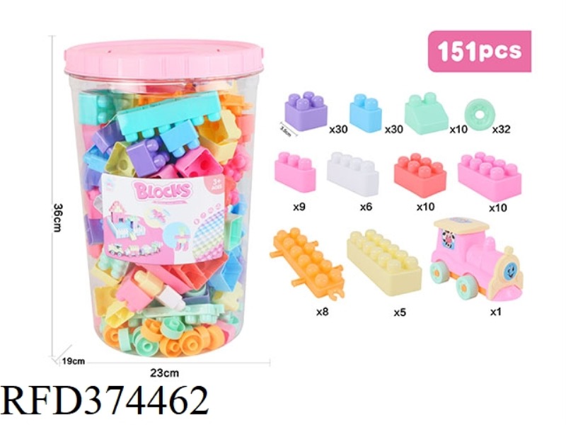 PUZZLE BLOCKS 151PCS