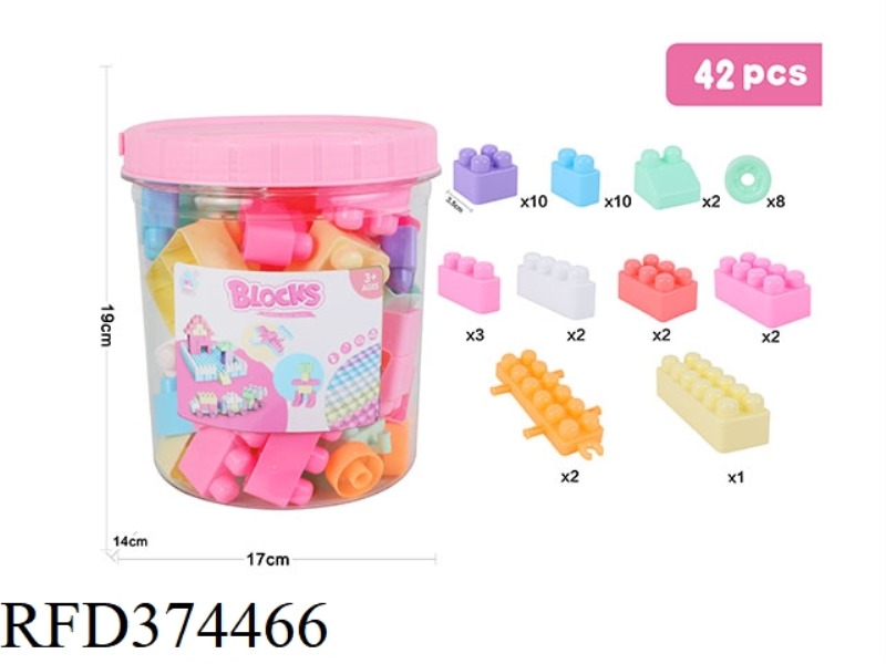 PUZZLE BLOCKS 42PCS