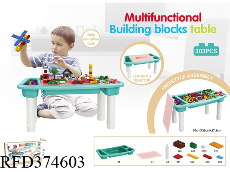 303 SMALL PARTICLES + BUILDING TABLE