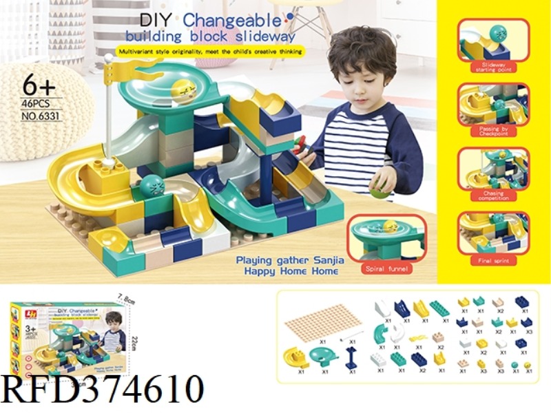 46PCS SLIDE BLOCK