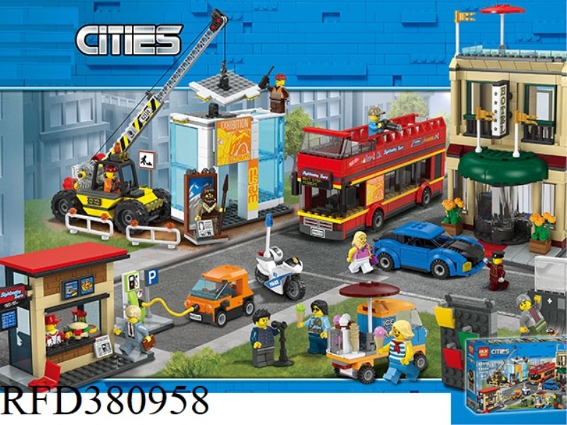 CITY CENTER PLAZA 1355PCS