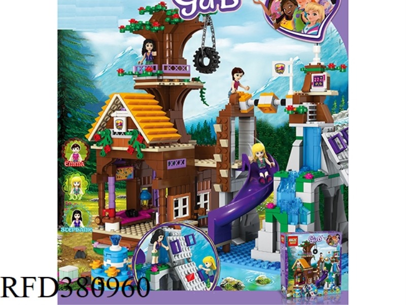 ADVENTURE CAMP TREE HOUSE 797PCS