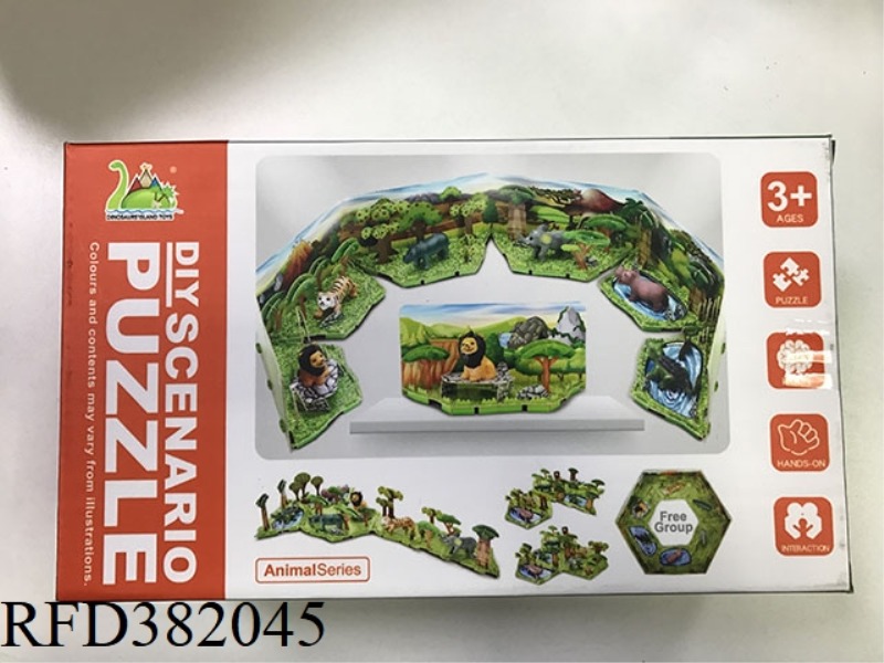 DIY 3D PUZZLE-ANIMAL (6IN1)