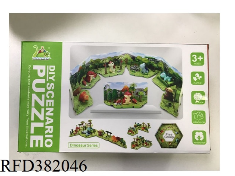 DIY 3D PUZZLE-DINOSAUR (6IN1)