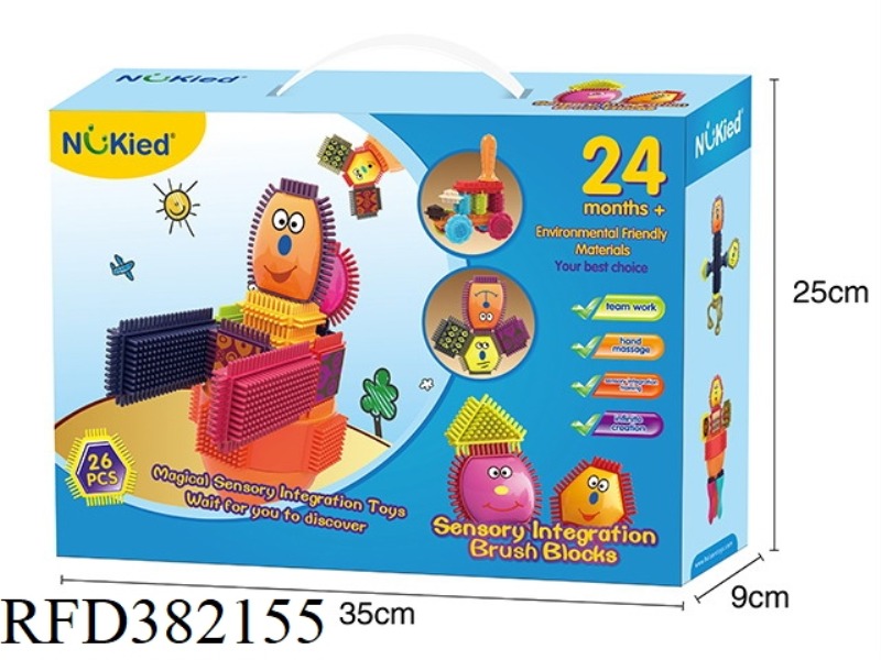 SENSORY MANE BUILDING BLOCKS (26PCS)