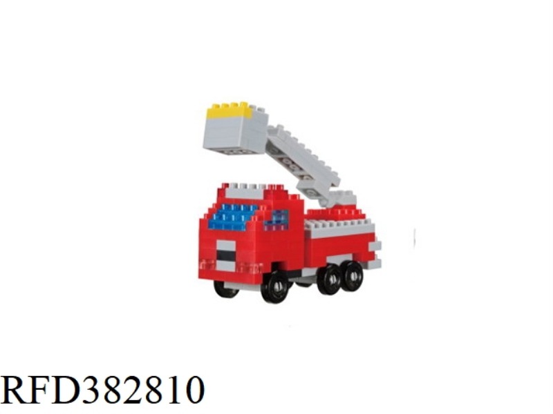 FIRE TRUCK BUILDING BLOCKS ARE ABOUT 190PCS