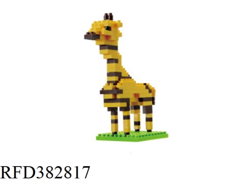 GIRAFFE BUILDING BLOCKS ABOUT 190PCS