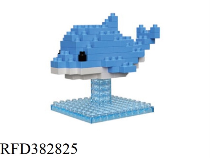 DOLPHIN BLOCKS ABOUT 190PCS