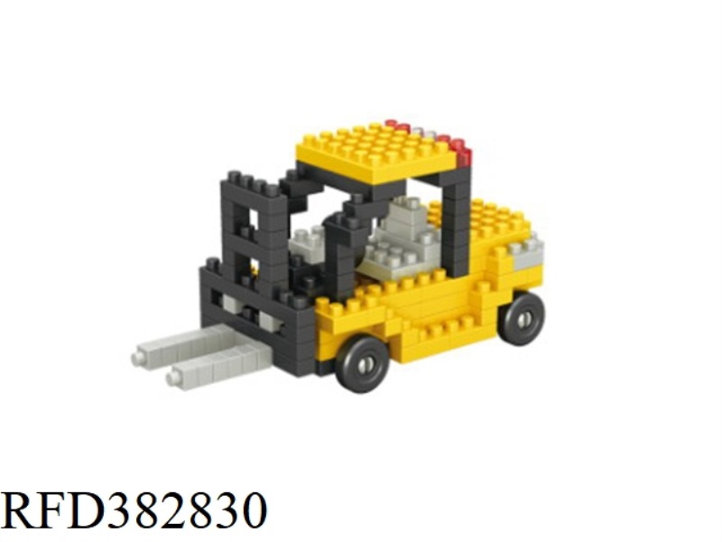 FORKLIFT BUILDING BLOCKS ARE ABOUT 190PCS