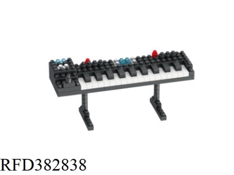 ELECTRONIC KEYBOARD BUILDING BLOCKS ABOUT 190PCS