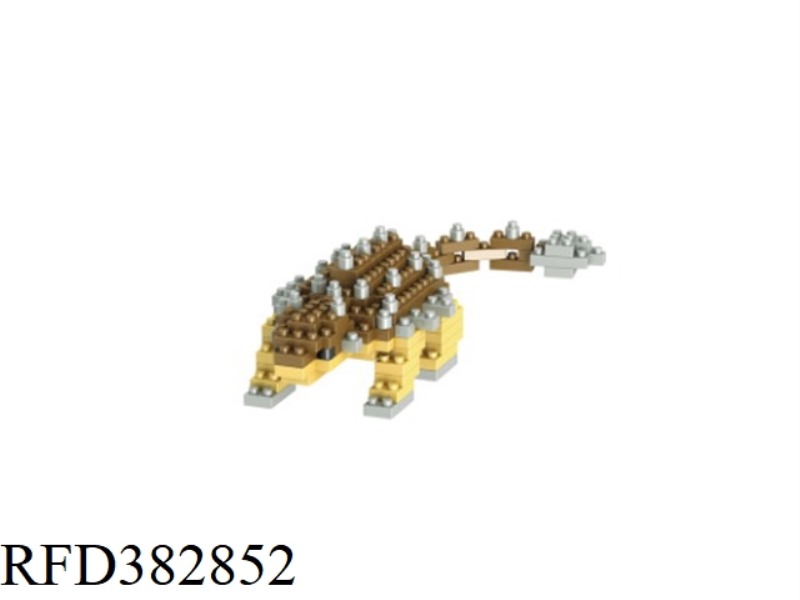 IRON ANKYLOSAURUS BLOCKS ABOUT 190PCS