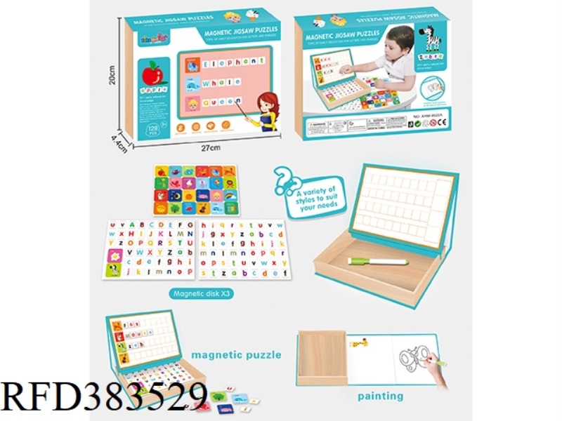 PUZZLE MAGNETIC PUZZLE (LETTER PHRASE THEME)