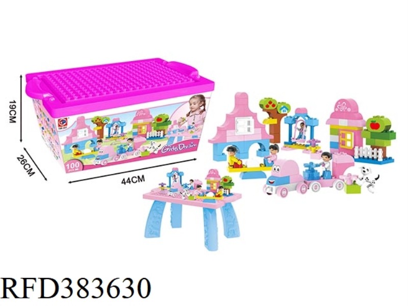 PUZZLE BLOCKS-100 DREAM HOMES-INCLUDING DISPLAY DESKTOP