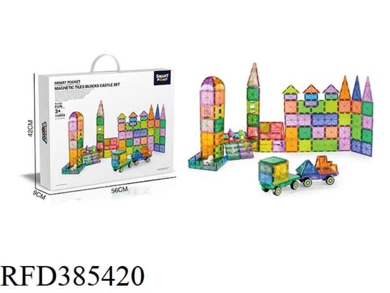 COLOR WINDOW MAGNETIC FILM CASTLE 113PCS