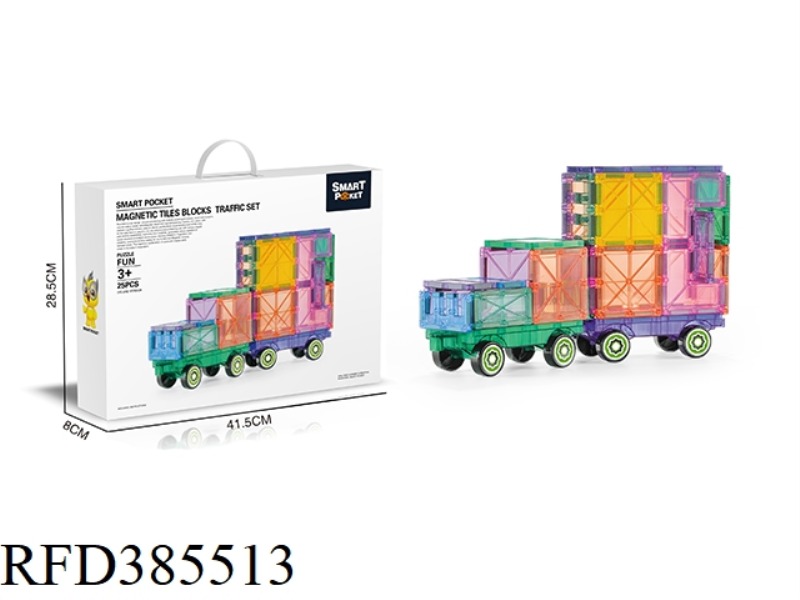 COLOR WINDOW MAGNETIC SHEET TRAFFIC 25PCS