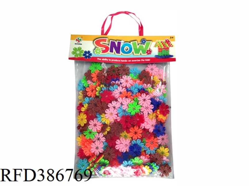 3.3CM SNOWFLAKE 350PCS