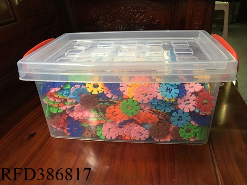 3CM ROUND SNOWFLAKES ABOUT 1500 PIECES