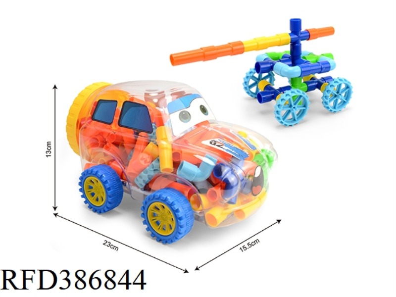 ABOUT 104 BLOCKS OF WATER PIPE ASSEMBLY