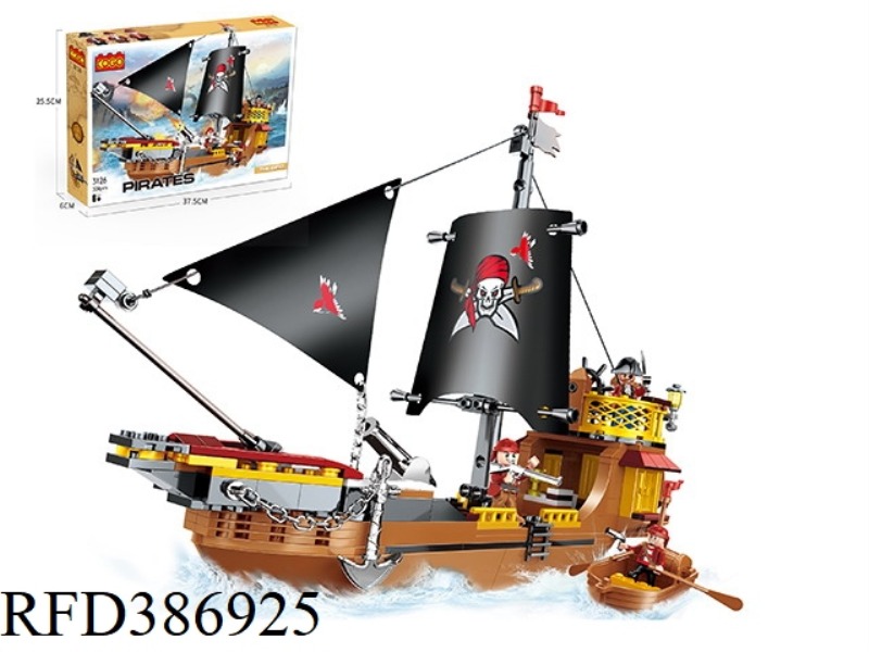 NEW PIRATE SERIES/PIRATE SHIP LITTLE BIRD/318PCS