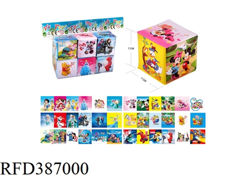 PUZZLE BLOCKS 6PCS
