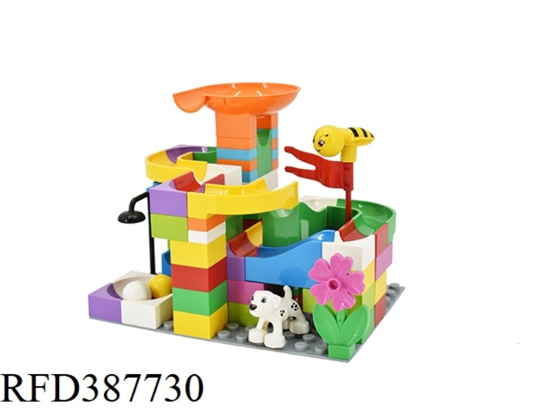 DIY BUILDING BLOCKS CHANGE SLIDE 86PCS (INCLUDING THE BASE PLATE)