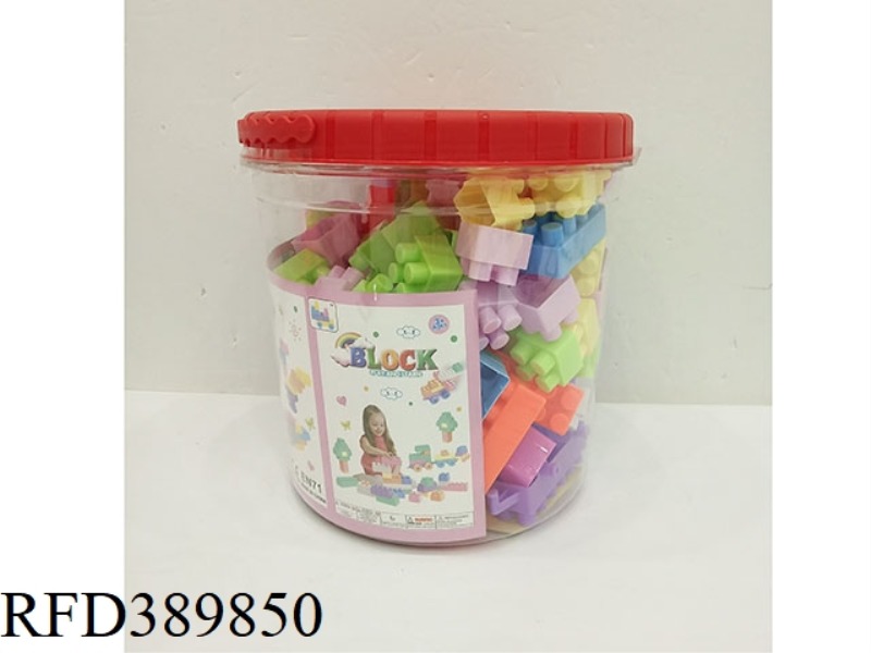 SELF-ASSEMBLED BUILDING BLOCKS 160PCS