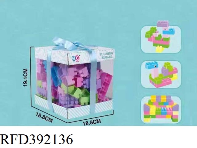 120PCS PINK BUILDING BLOCKS