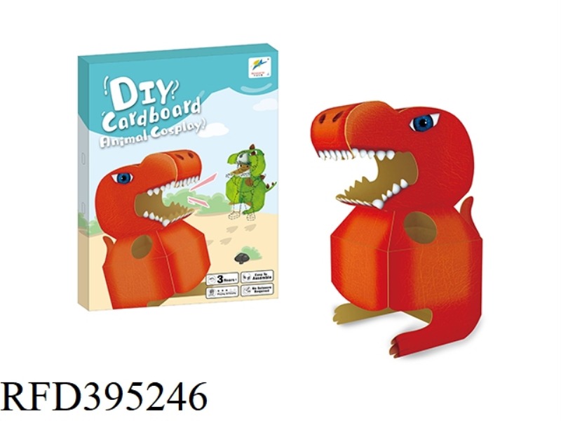 3D PUZZLE-DINOSAUR ANIMAL DOLL SET