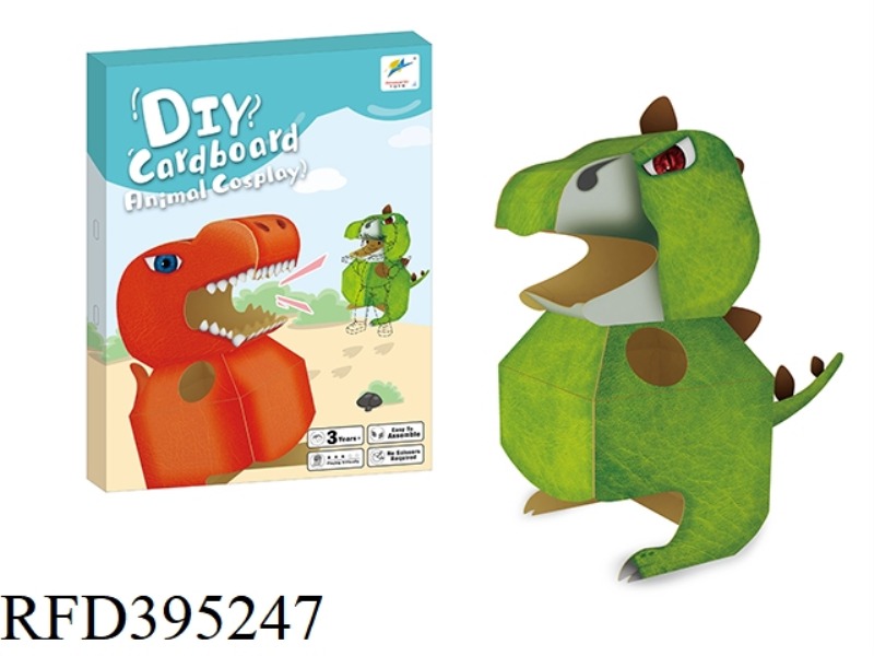 3D PUZZLE-DINOSAUR ANIMAL DOLL SET