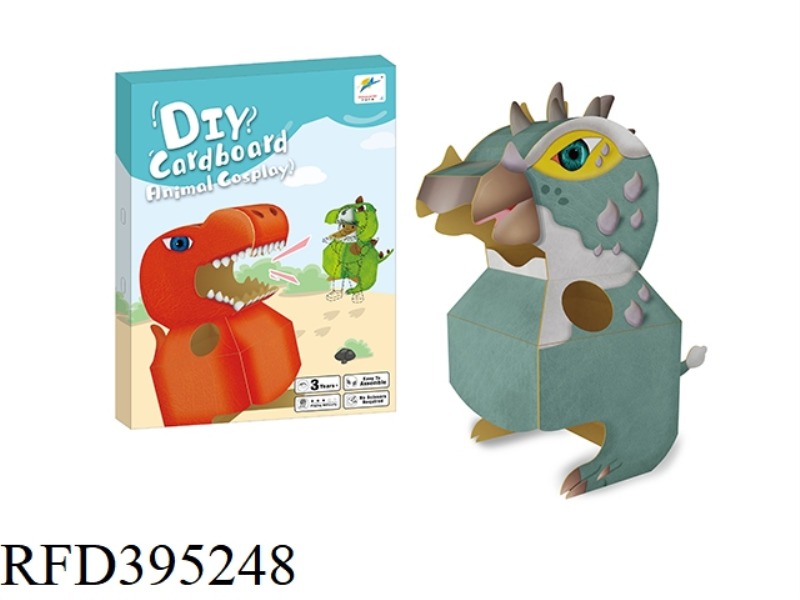 3D PUZZLE-DINOSAUR ANIMAL DOLL SET