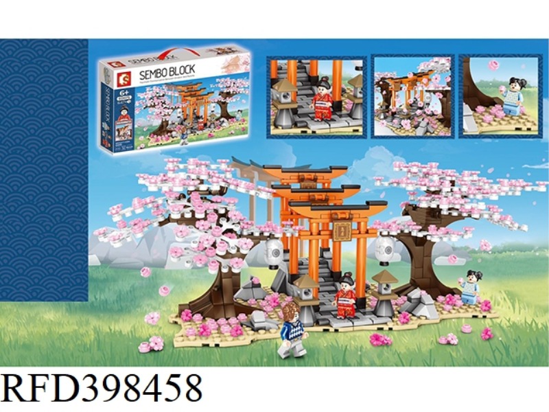 SAKURA SERIES-SAKURA CONG CHI TORII