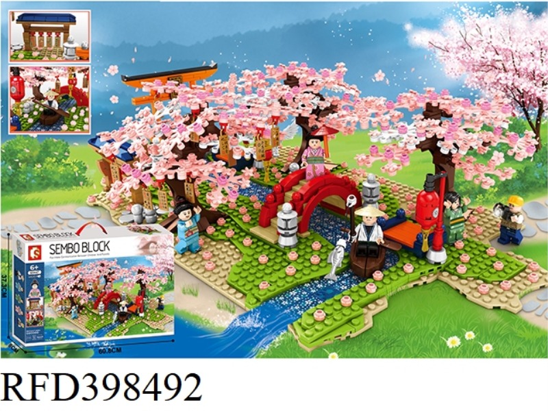 【JAPANESE STYLE STREET SCENE】-SAKURA RIVER