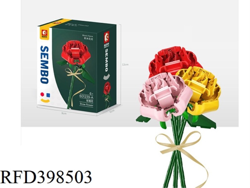 ROSES (RED, YELLOW, LIGHT PINK)